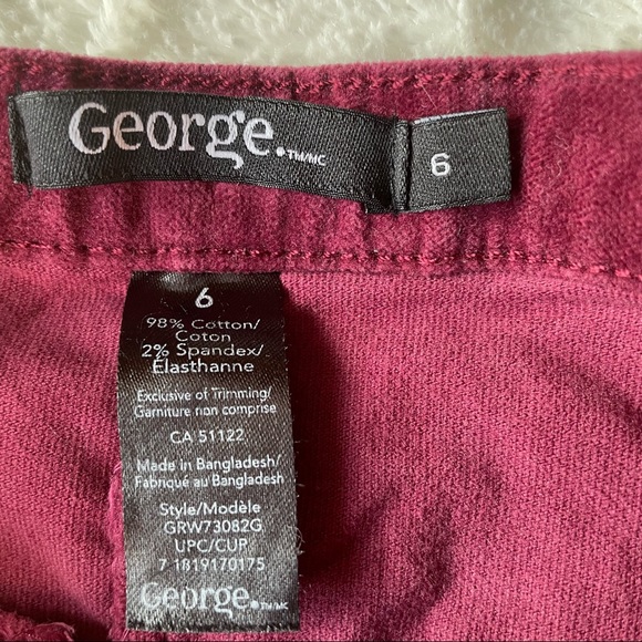 Velvet Button Skirt - girls size 6 - Picture 3 of 3